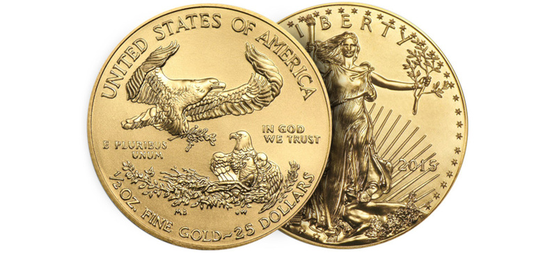 Americká mincovna vykazuje největší prodeje zlatých mincí za posledních 12 let